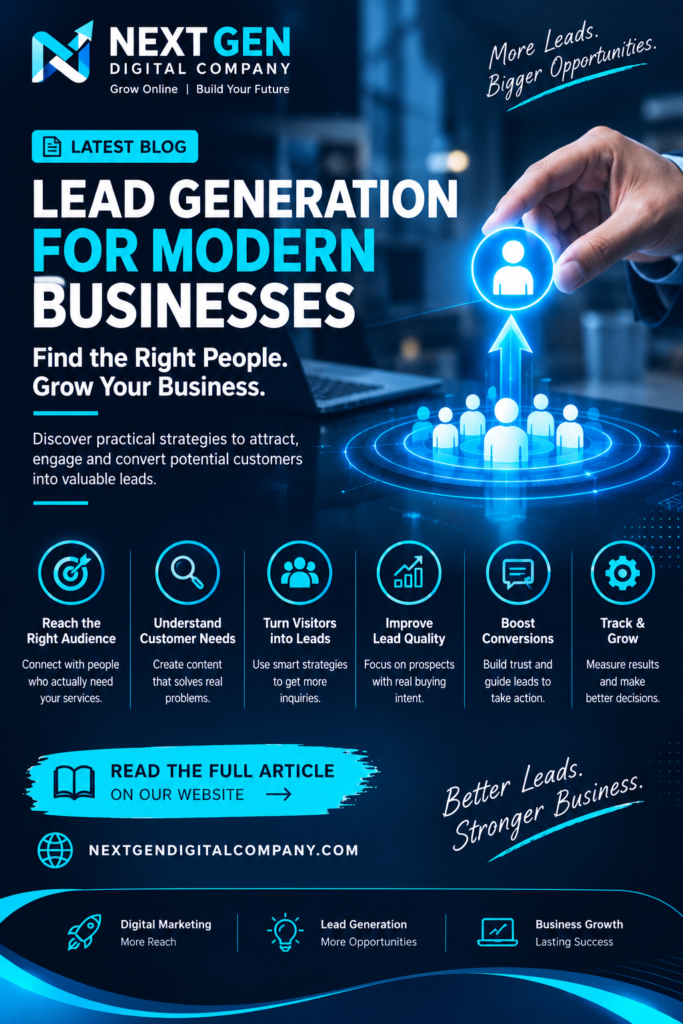lead generation for modern businesses